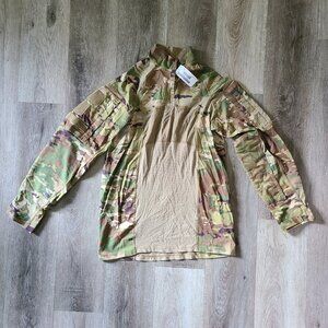 US Army 1/4 Zip FR Combat Shirt OCP USGI Flame Resistant Size Medium #2